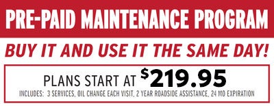 Pre-Paid Maintenance Program