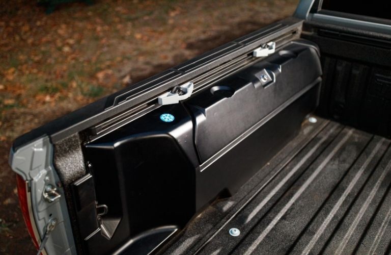 2021 Toyota Tundra Trail Edition Lockable In-Bed Storage