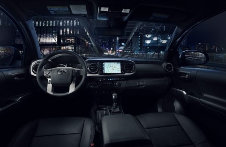2021 Toyota Tacoma Nightshade Edition Front Interior