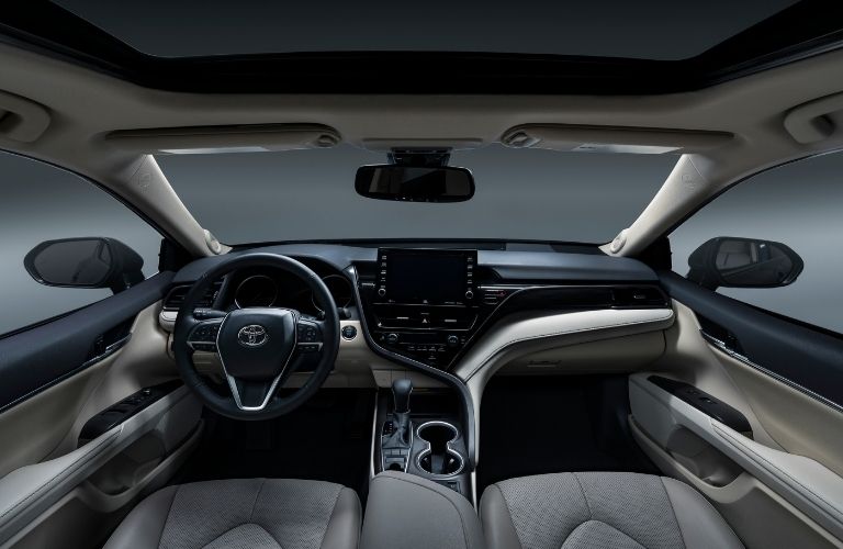 2021 Toyota Camry Dashboard and Steering Wheel