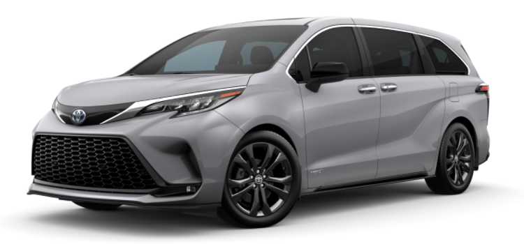 How Many Paint Colors Are Available for the 2021 Toyota Sienna
