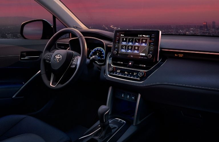 2022 Toyota Corolla Cross Front Dashboard