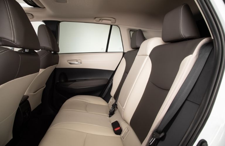2022 Toyota Corolla Cross Rear Interior