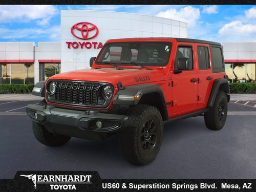 2024 Jeep Wrangler Willys 4WD *1-OWNER*