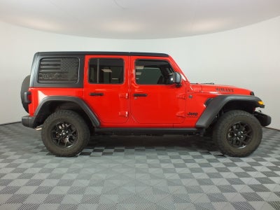 2024 Jeep Wrangler Willys 4WD *1-OWNER*