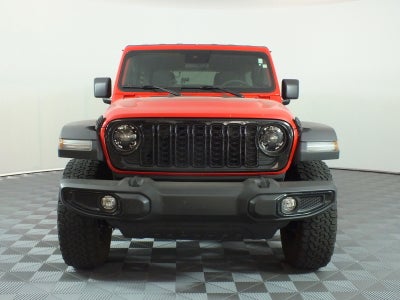 2024 Jeep Wrangler Willys 4WD *1-OWNER*
