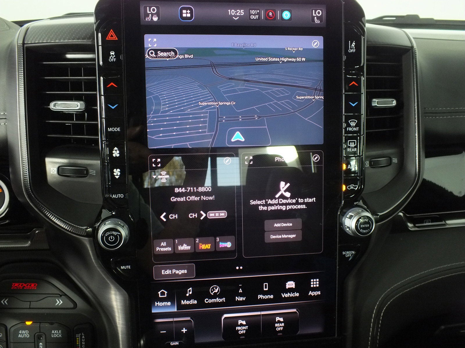 2025 RAM 1500 RHO 4WD *UNDER 20K MILES! CLEAN CARFAX!*