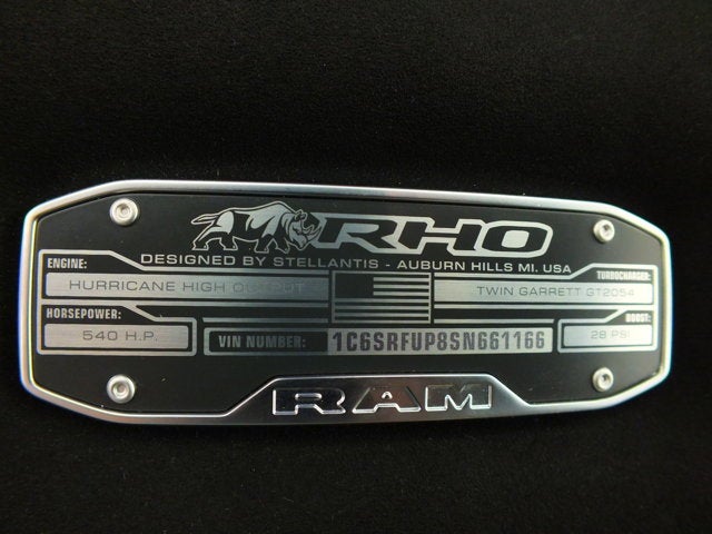 2025 RAM 1500 RHO 4WD *UNDER 20K MILES! CLEAN CARFAX!*