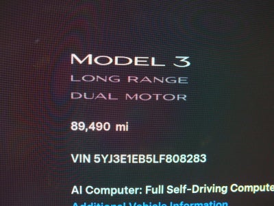 2020 Tesla Model 3 Long Range AWD *CLEAN CARFAX*