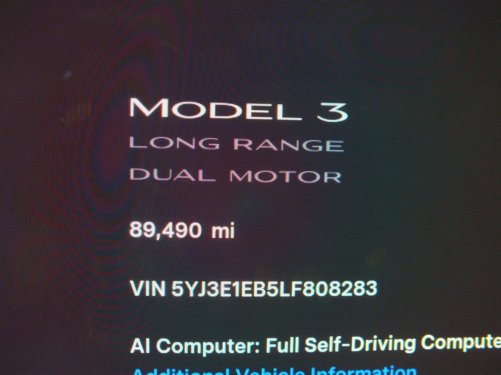 2020 Tesla Model 3 Long Range AWD *CLEAN CARFAX*