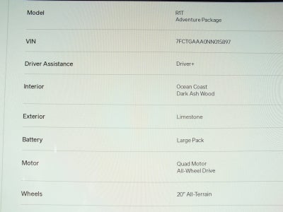 2022 Rivian R1T Adventure Package AWD *CLEAN CARFAX!*
