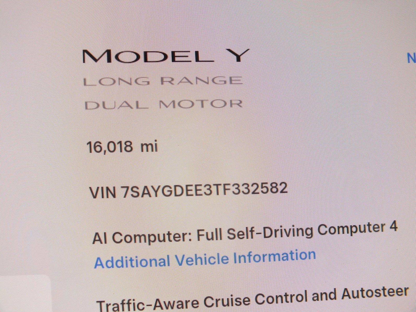 2026 Tesla Model Y Long Range AWD *1-OWNER! LIKE NEW!*