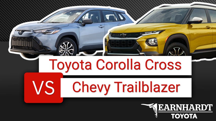 2023 Toyota Corolla Cross Hybrid vs 2023 Chevrolet Trailblazer