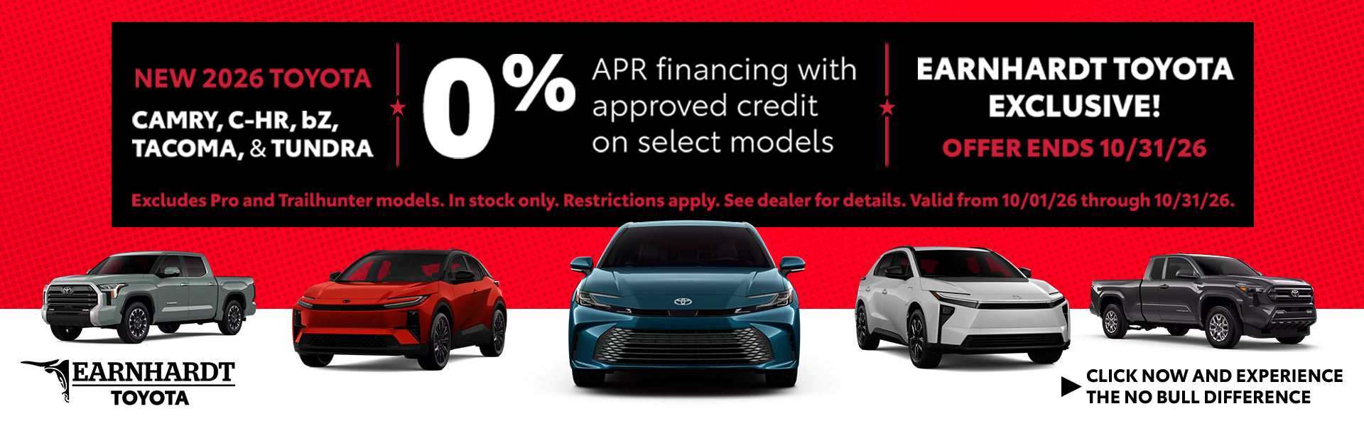 Get 0% APR Financing on a New Toyota