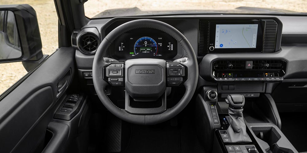 2027 Toyota Land Cruiser Phoenix has a 12.3-in touchscreen to anchor its array of modern tech features.