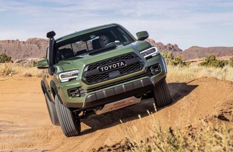 Toyota truck off-road