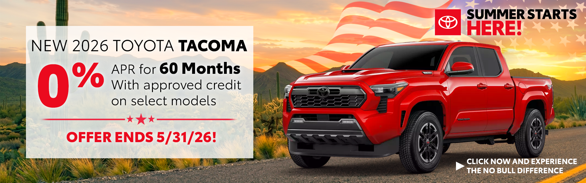 New 2026 Toyota Tacoma