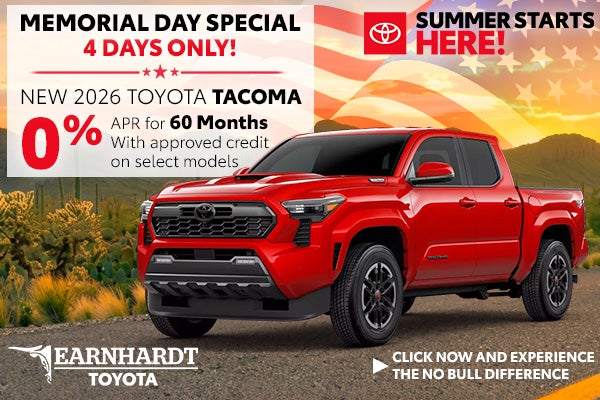 Toyota Memorial Day Special