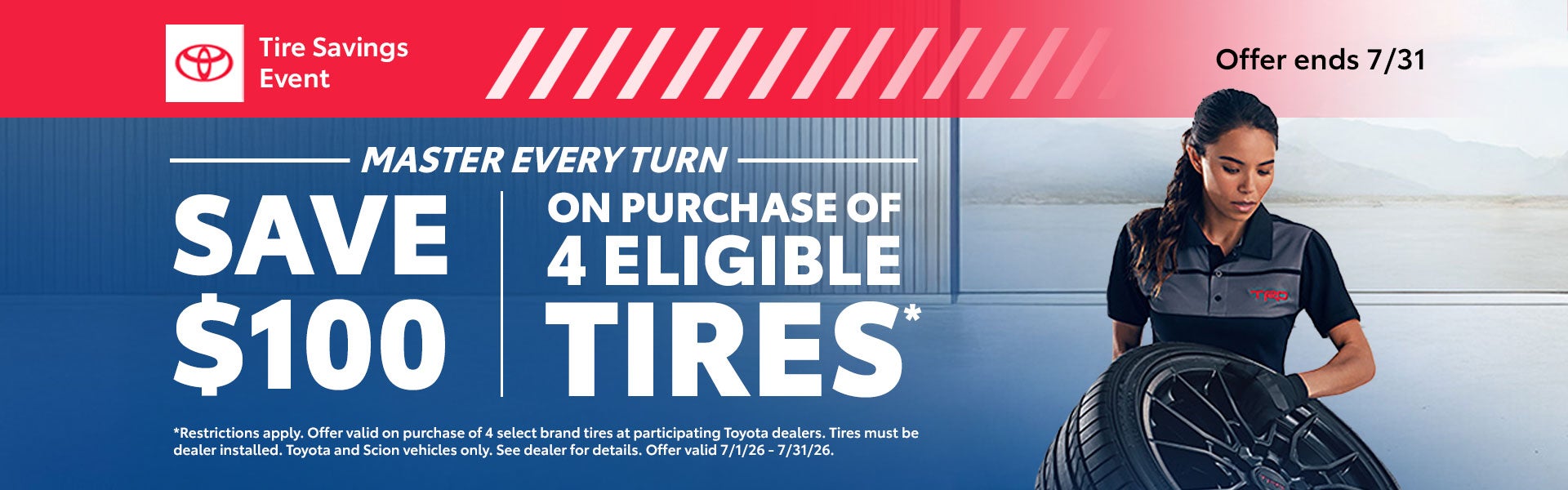 Toyota Tire Savings Event