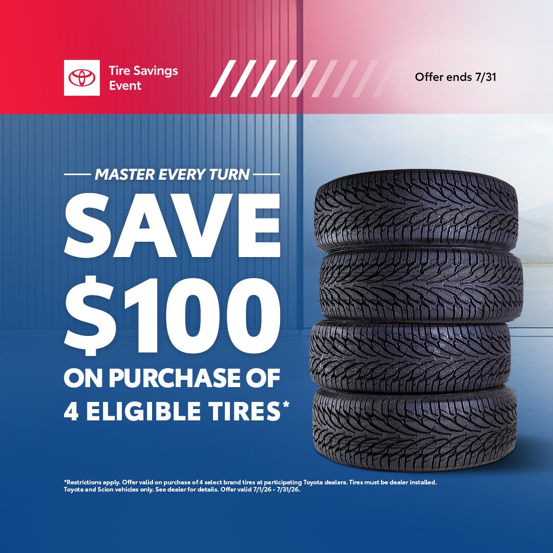 Toyota Tire Savings Event