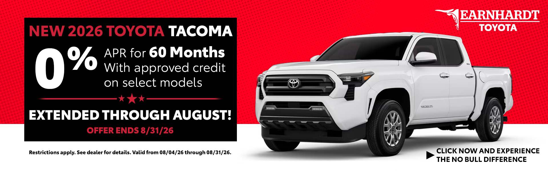 New 2026 Toyota Tacoma