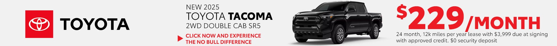 2025 Toyota Tacoma 2WD Double Cab SR5
