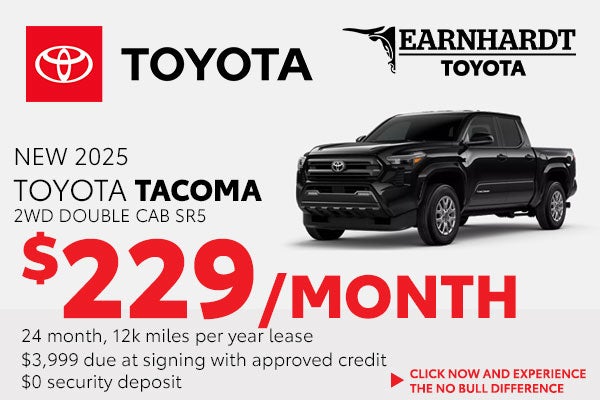 Lease a New Tacoma for just $229/month
