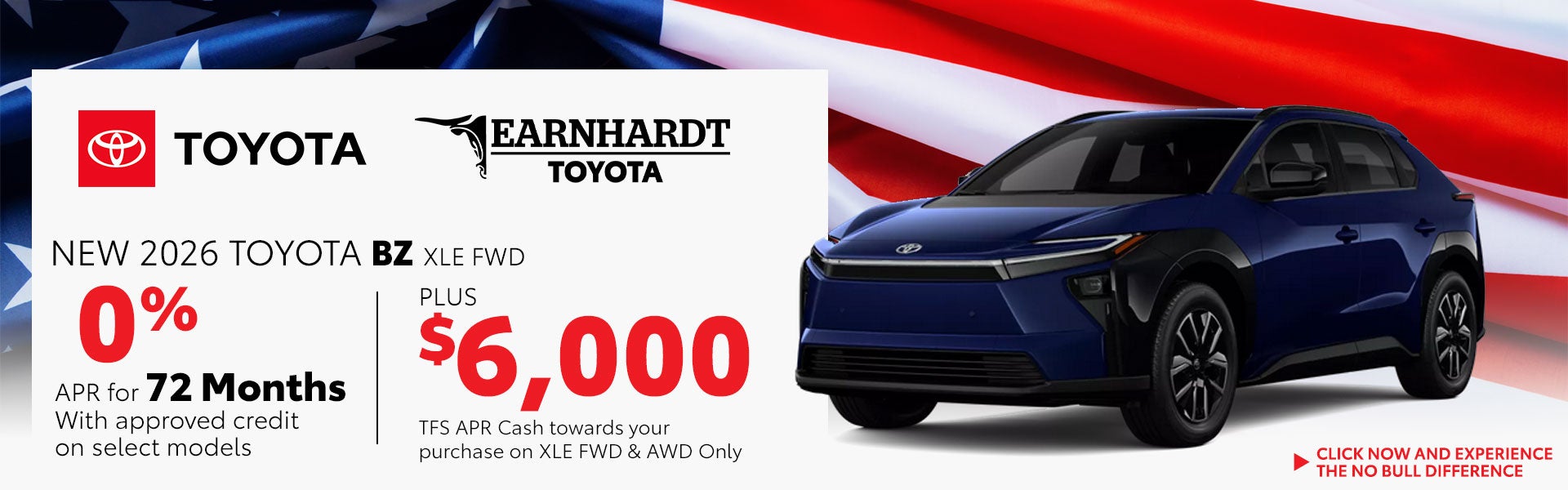 Get 0% Financing on a New Toyota BZ
