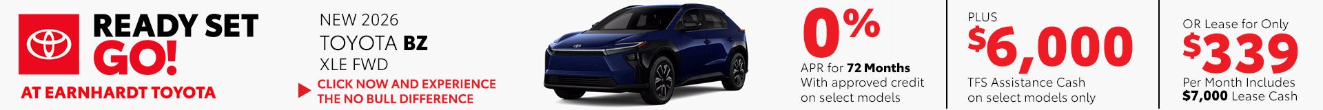 2026 Toyota BZ XLE FWD