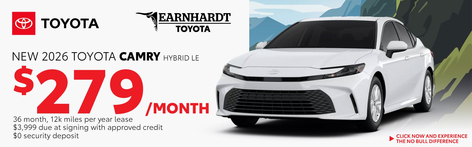 Lease a New Camry Hybrid for just $279/month