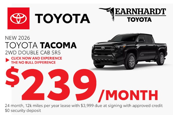 Lease a New Tacoma SR5 for just $239/month