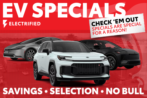 check out our EV Specials!