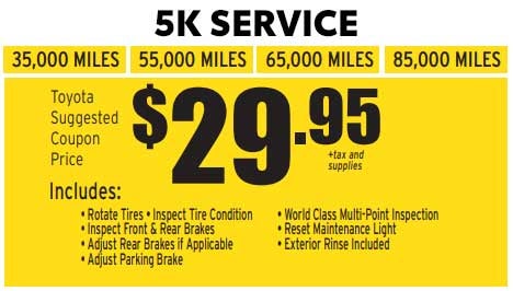 5K Yellow Service
