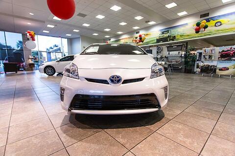 Prius car at Earnhardt Toyota in Mesa AZ